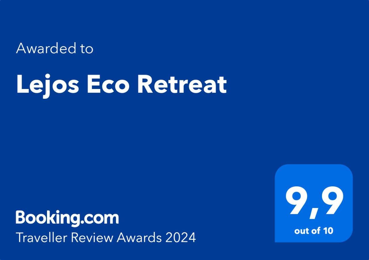 Отель Lejos Eco Retreat Вьекес Экстерьер фото
